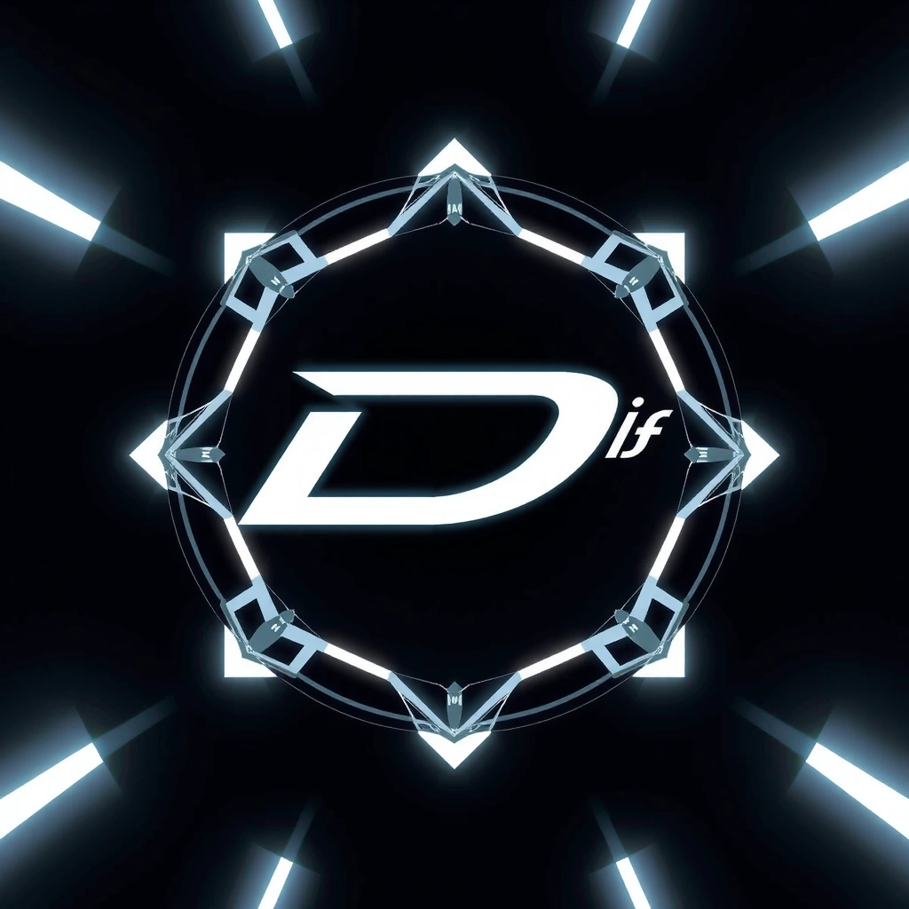 Orbital Drift game visual concept showing abstract geometry